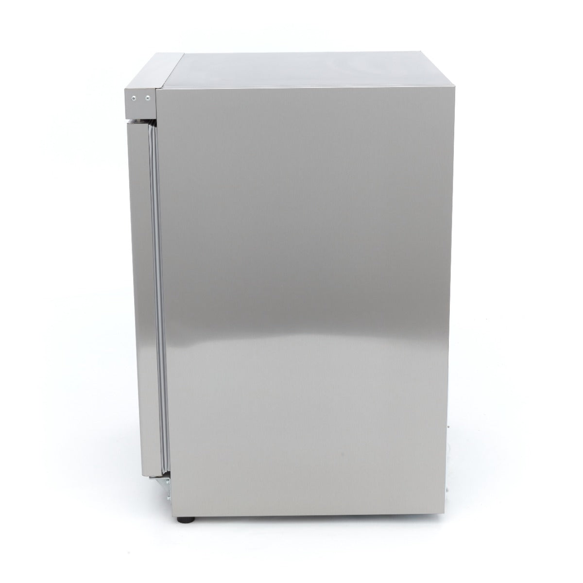 Maxima  Fridge - 200L - 3 Adjustable Shelves - Stainless Steel  - 09405004