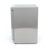 Maxima  Fridge - 200L - 3 Adjustable Shelves - Stainless Steel  - 09405004