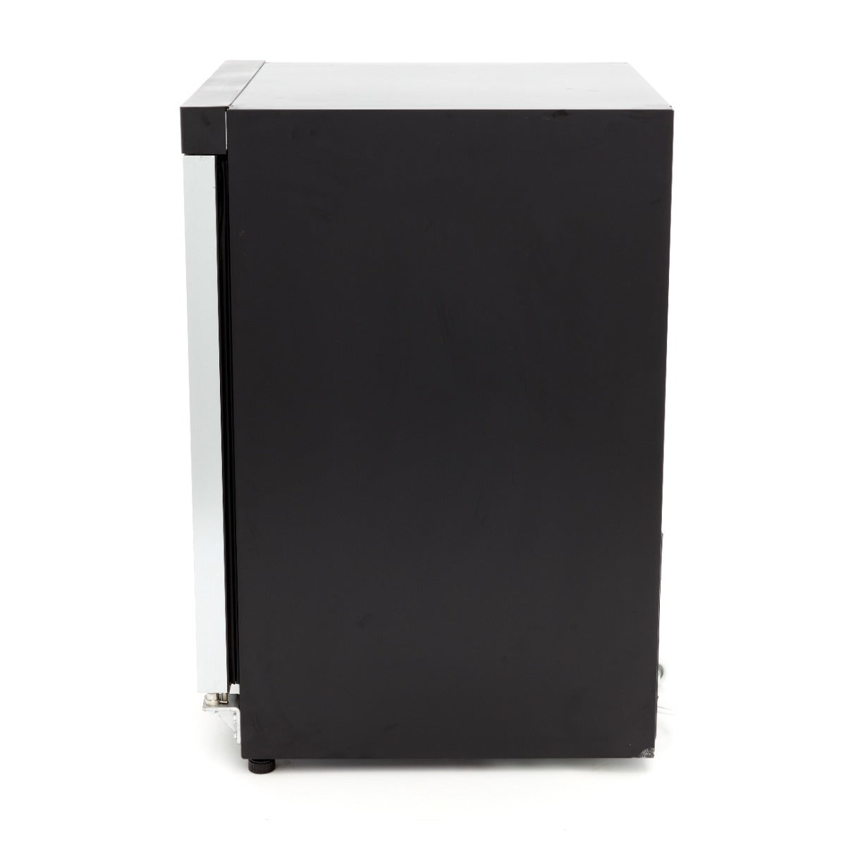 Maxima  Fridge - 200L - Black - with Glass Door  - 09405008