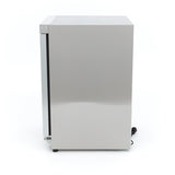 Maxima  Freezer - 200L - Stainless Steel - with Glass Door  - 09405011