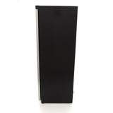 Maxima  Fridge - 600L - Black - with Glass Door  - 09405032