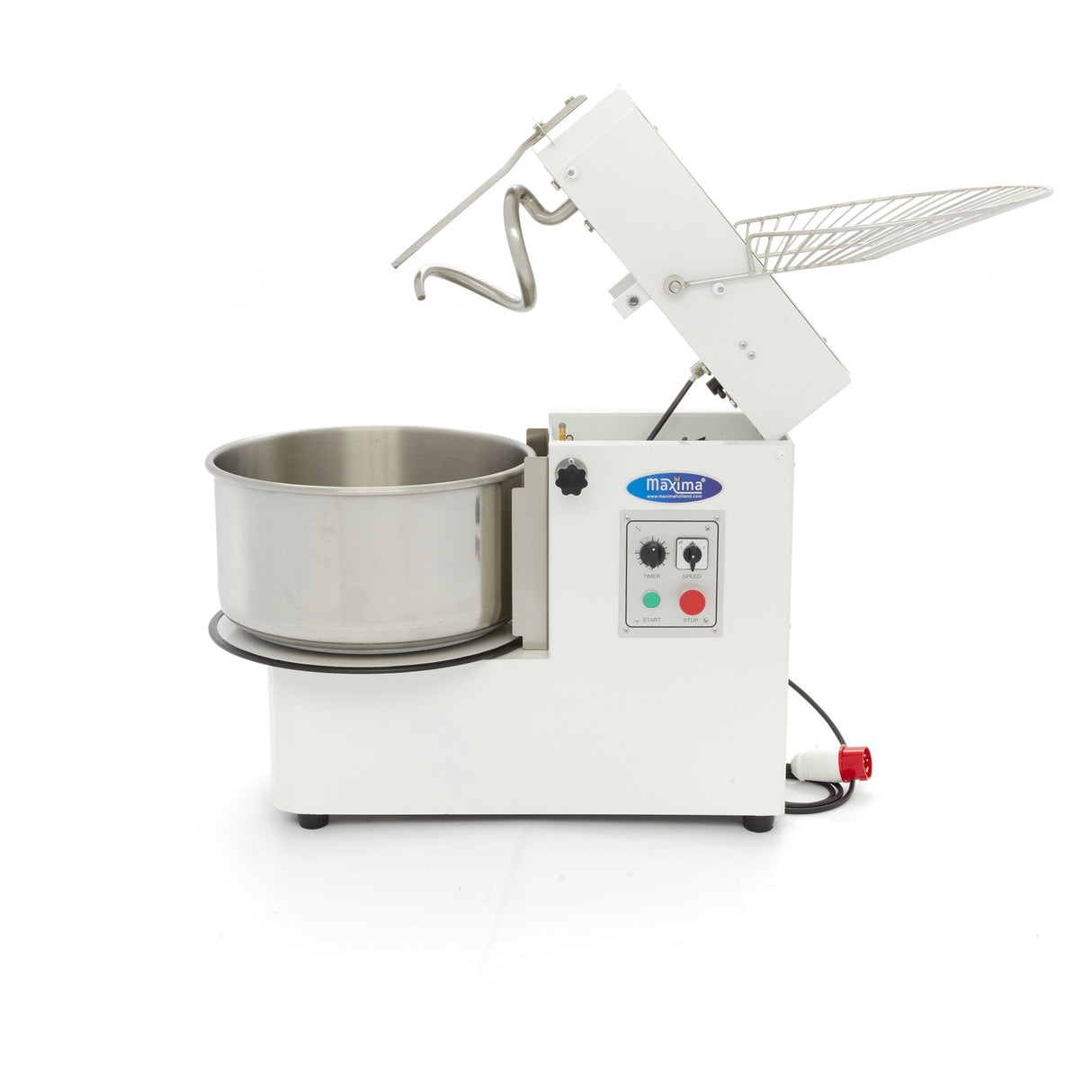 Maxima  Dough Mixer - 50L - 30kg Dough - 2 Speeds - Removable Bowl - 400V  - 09361908