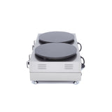 Maxima  Crepe Maker - Double Crepes - 2 x 40cm - incl Batter Spreader  - 09374071