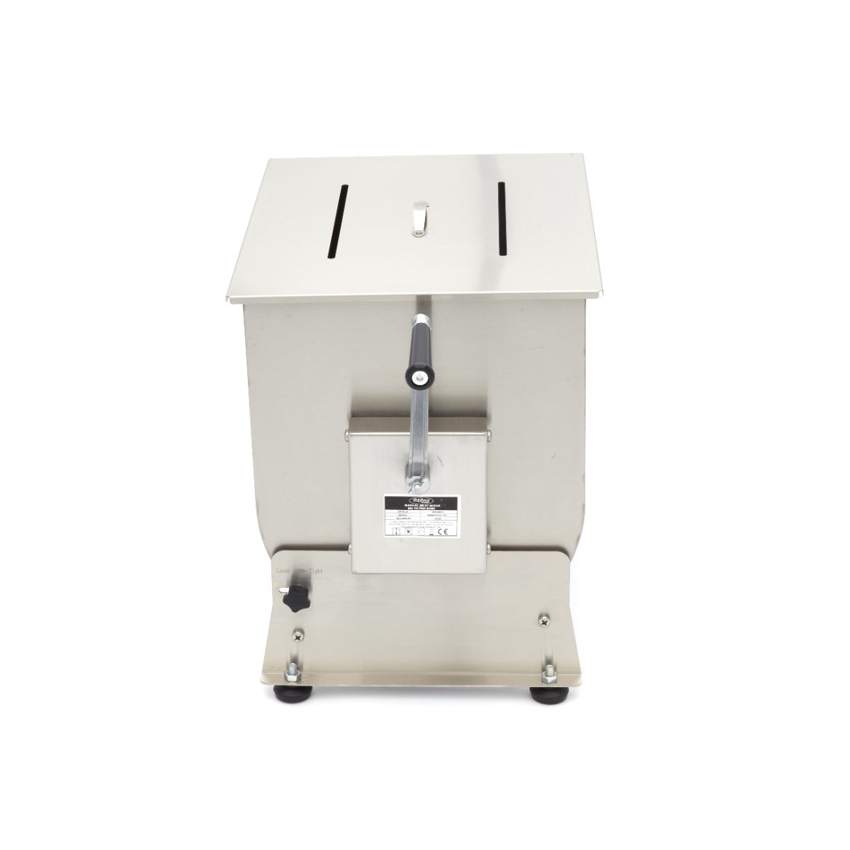 Maxima Vleesmenger - 60L - 55kg Vlees - Kantelkom - Handleiding - 09368015