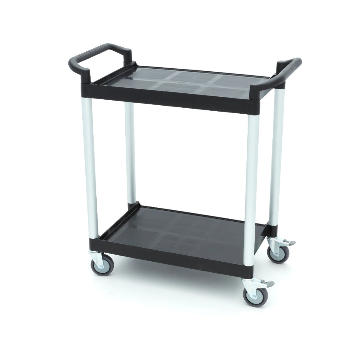 Maxima  Serving Trolley – 2 Plastic Shelves – 86,5 x 42,5cm  - 09507003