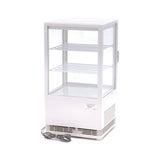 Maxima Kühlschrank-Vitrine – 58 l – 43 cm – Weiß – 09400800