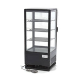 Maxima Kühlschrank-Vitrine – 78 l – 43 cm – Schwarz – 09400806