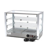 Maxima Beheizte Speisenvitrine - 115 l - 70 cm - 3 Regale - 09400788