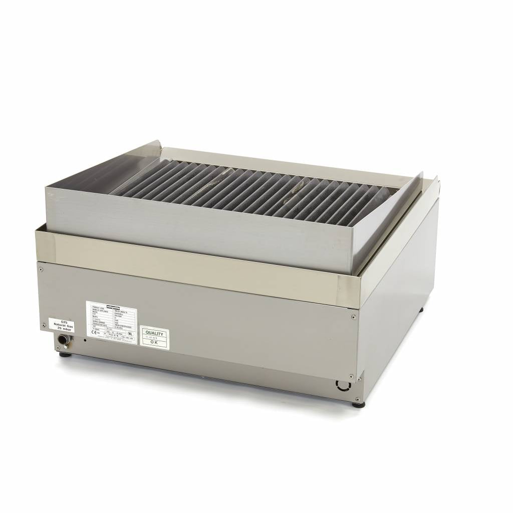 Maxima Commercial Grade Chargrill - Dubbele eenheid - 60 cm diep - Gas - 09391570