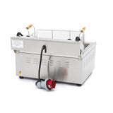 Maxima  Deep Fryer - 30L - 1 Basket - with Drain Tap  - 09365021