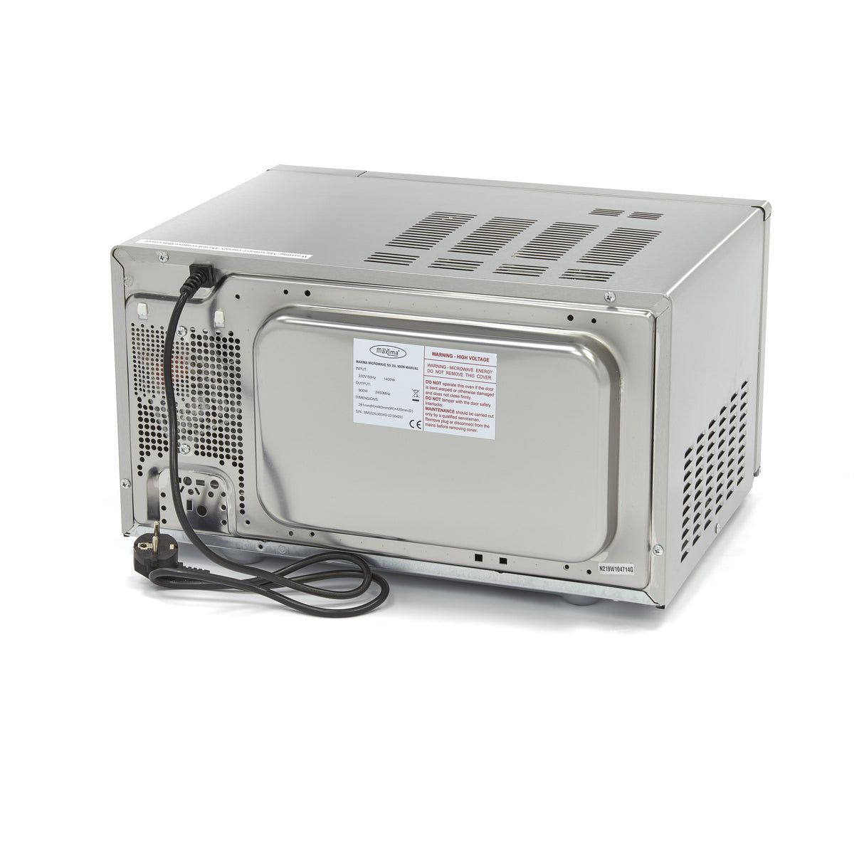 Maxima Mikrowelle - 900 W - 6 Programme - Teller bis zu Ø33 cm - 09367000