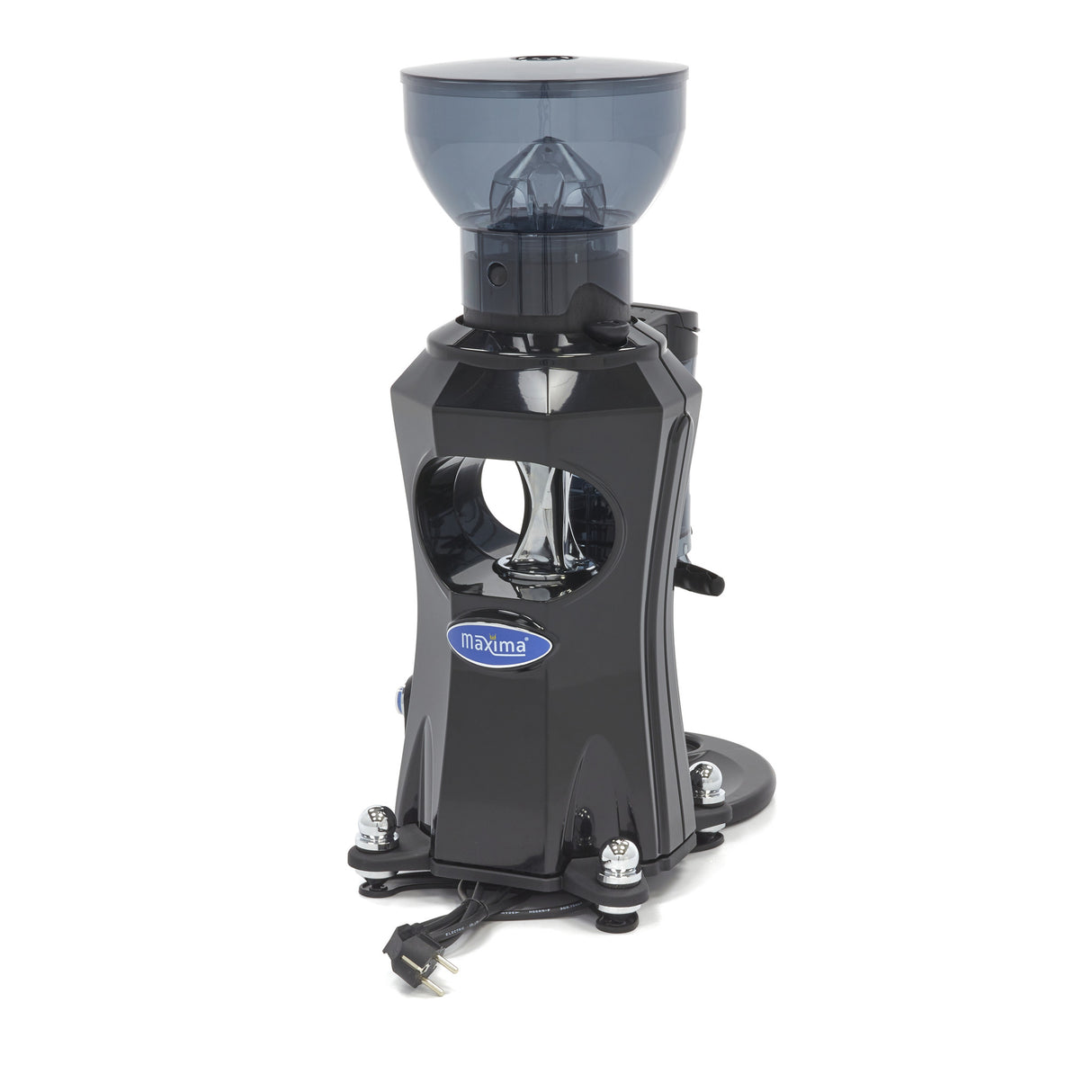 Maxima Kaffeemühle - 1kg Bohnen - Automatisch mit Sensor - mit Portionierer - Sehr leise - 08804580