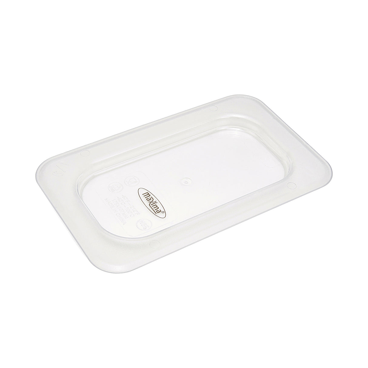 Maxima  Gastronorm Lid - 1/9 GN - Polycarbonate  - 09367935