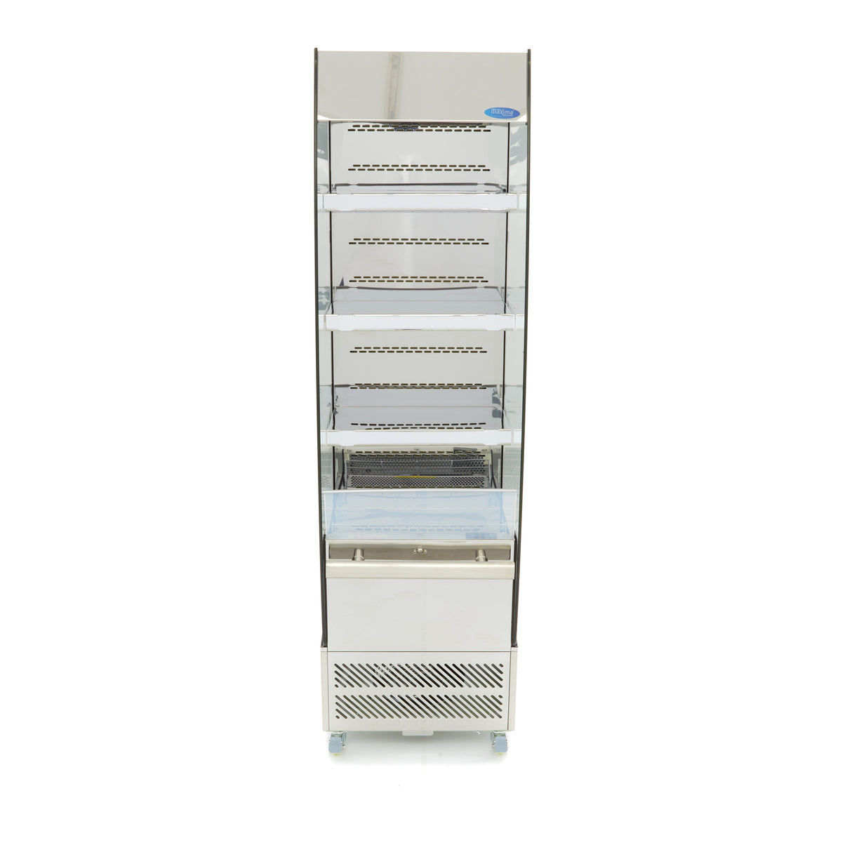 Maxima Kühlschrank-Vitrine – 220 l – 50 x 50 cm – offen – 09400855