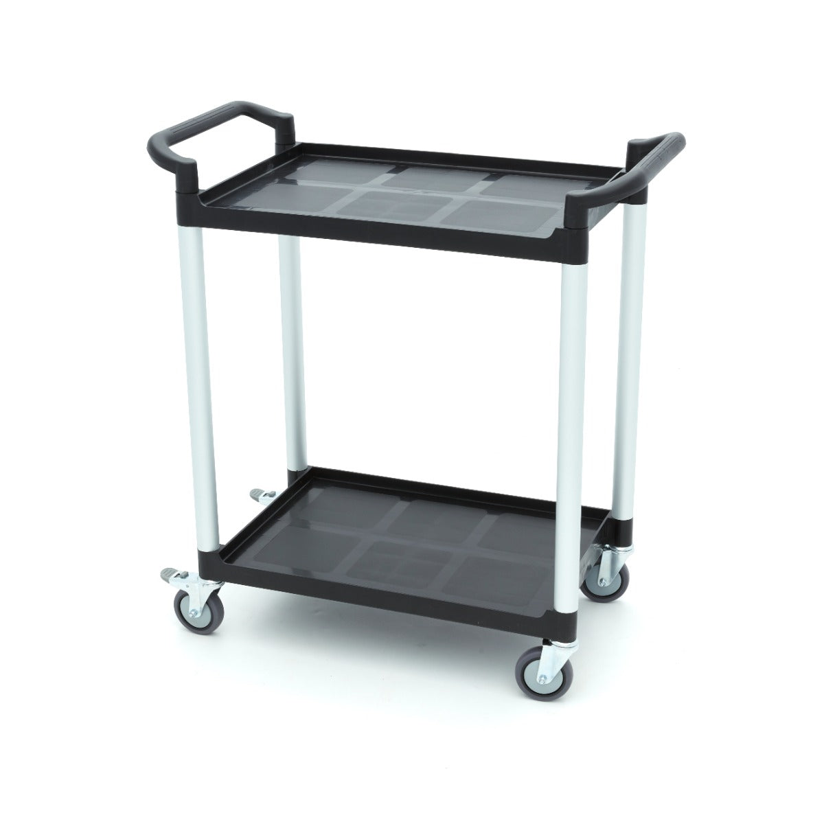 Maxima  Serving Trolley – 2 Plastic Shelves – 86,5 x 42,5cm  - 09507003