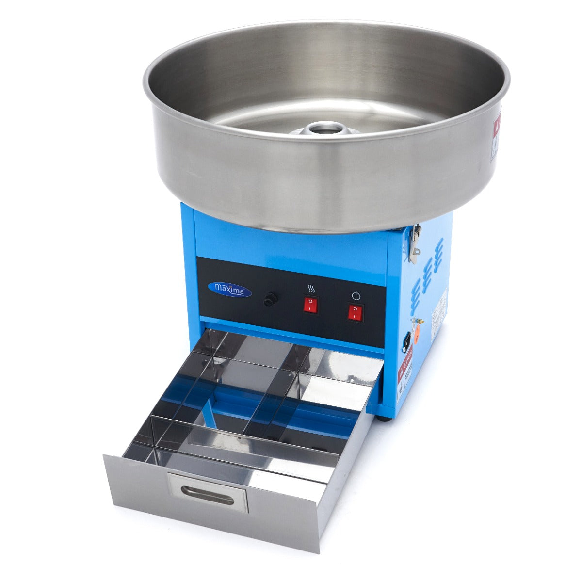 Maxima  Candy Floss Machine – Ø 52cm - Blue  - 09506001