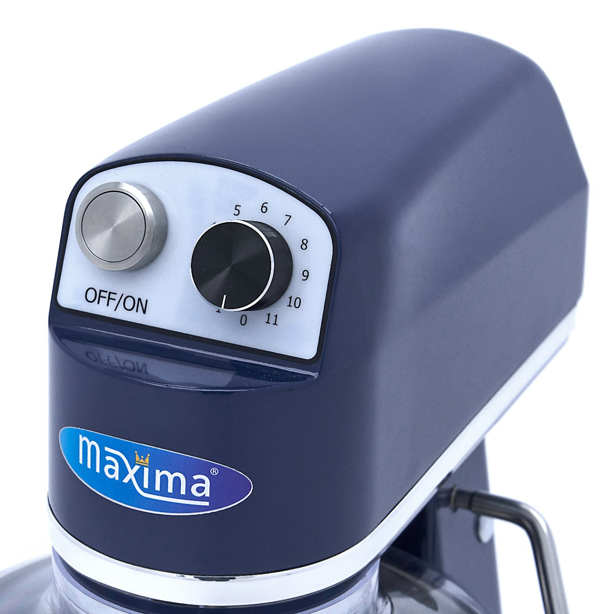 Maxima Küchenmaschine – 7 l – bis zu 2 kg Teig – Stahlblau – 09360790