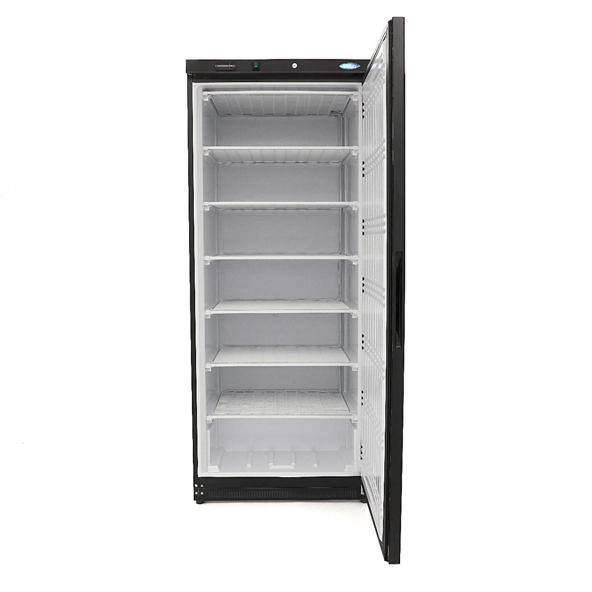 Maxima Gefrierschrank – 600 l – 6 feste Ablagen – Schwarz – 09405027