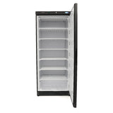 Maxima  Freezer - 600L - 6 Fixed Shelves - Black  - 09405027