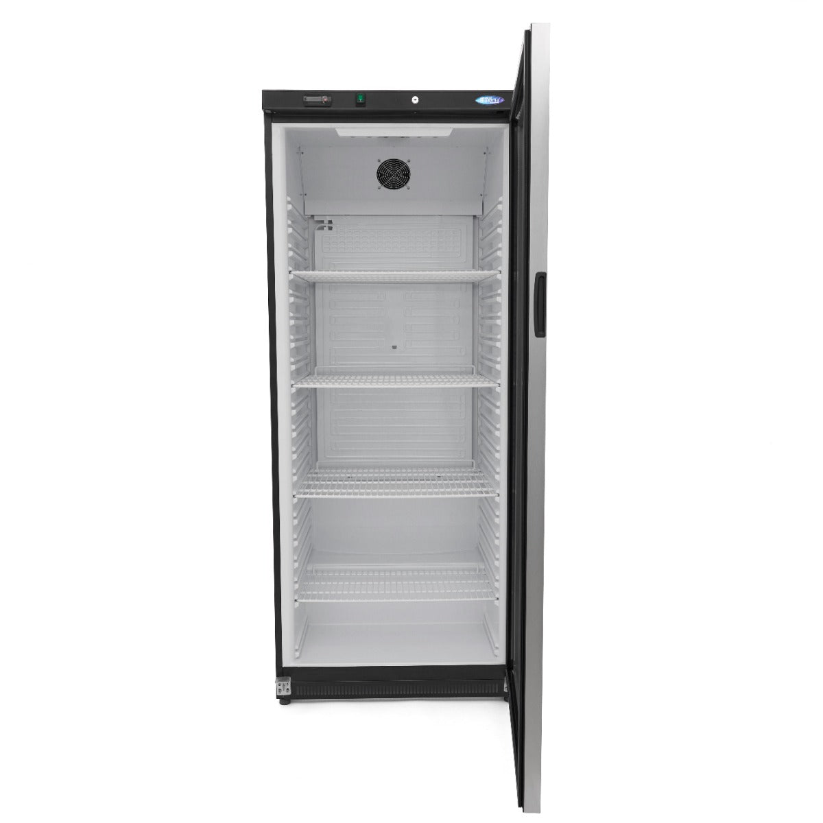 Maxima  Fridge - 600L - Black - with Glass Door  - 09405032