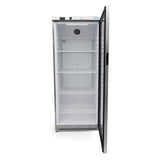 Maxima Kühlschrank – 600 l – Edelstahl – mit Glastür – 09405034