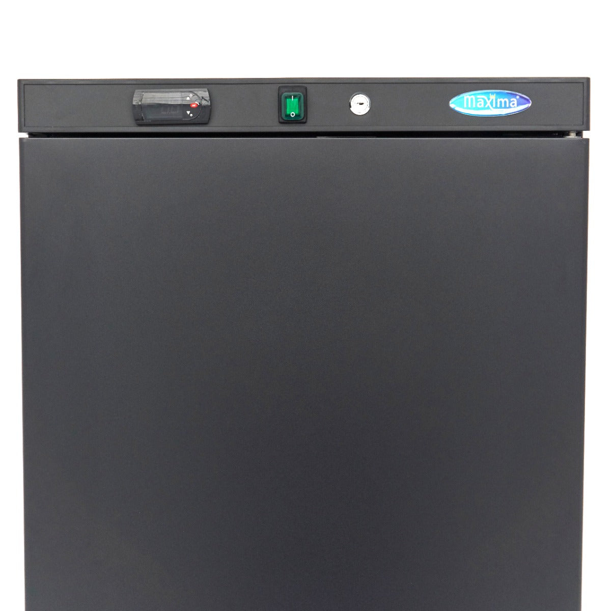 Maxima  Freezer - 400L - 6 Fixed Shelves - Black  - 09405015