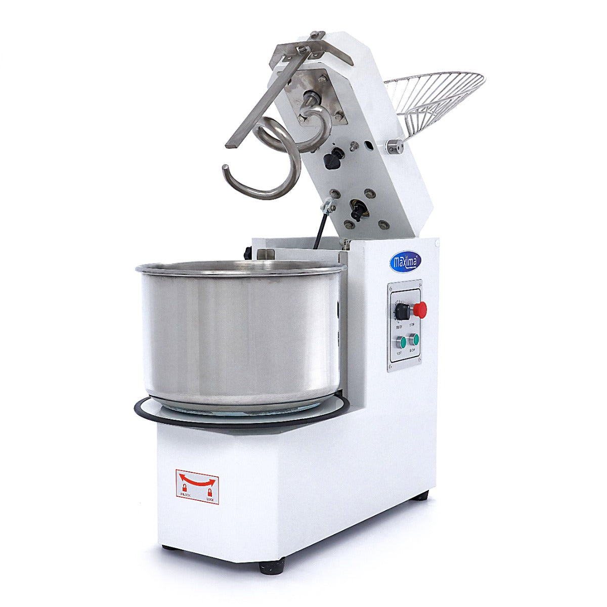 Maxima Deegmixer - 30L - 18kg Deeg - 2 Snelheden - Uitneembare Kom - 09361906