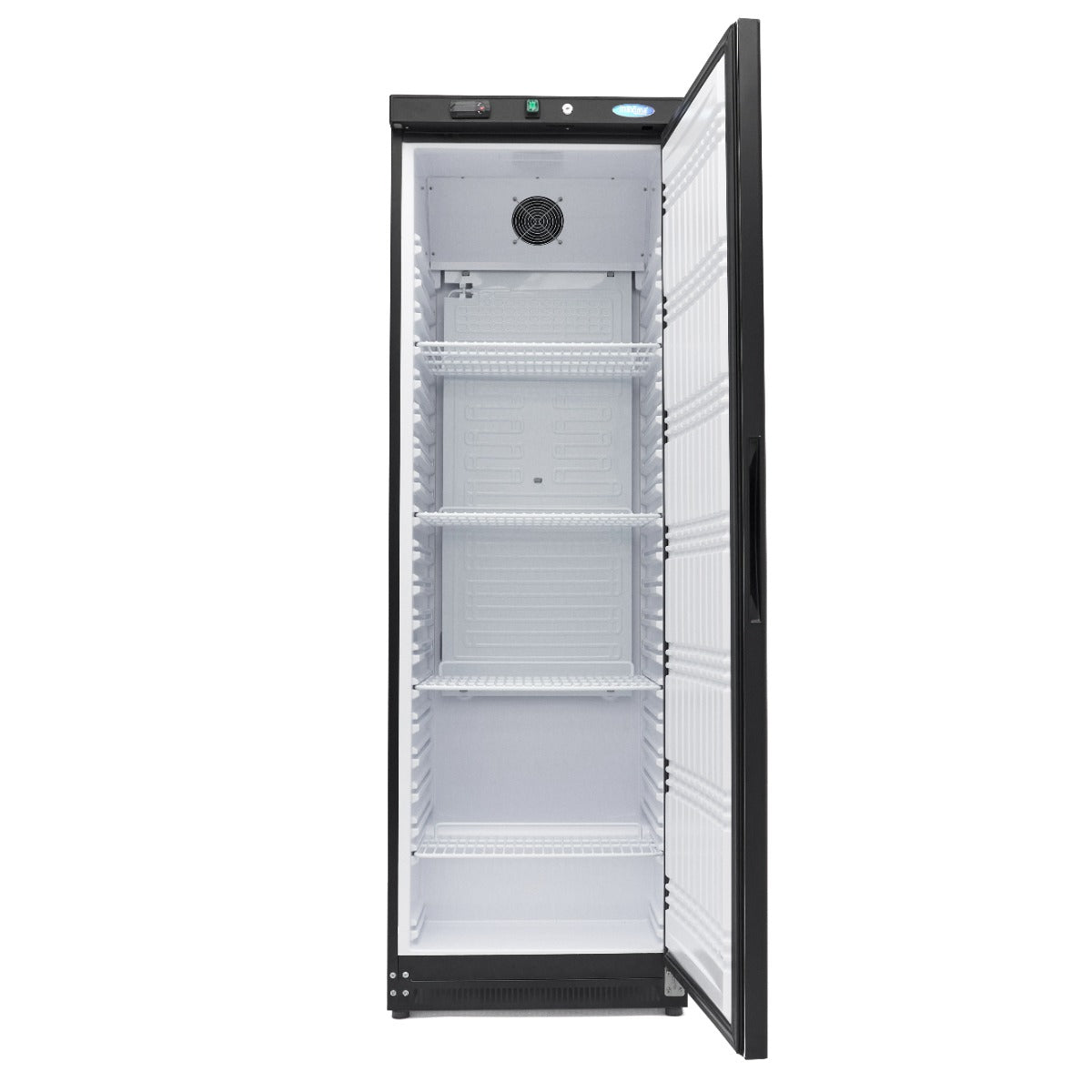 Maxima Kühlschrank – 400 l – 4 verstellbare Regale – Schwarz – 09405014