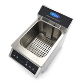 Maxima  Deep Fryer - 8L - 1 Basket - Induction - with Drain Tap  - 09371090