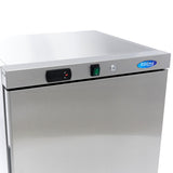 Maxima  Freezer - 200L - 2 Fixed Shelves - Stainless Steel  - 09405005