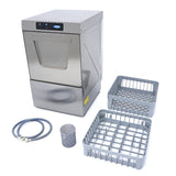 Maxima  Undercounter Dishwasher - 40 x 40cm - with Rinse Aid Pump - Digital Display - 230V  - 09211002