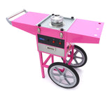 Maxima Zuckerwattemaschine – Ø 52cm – Rosa – mit Wagen - 09506002