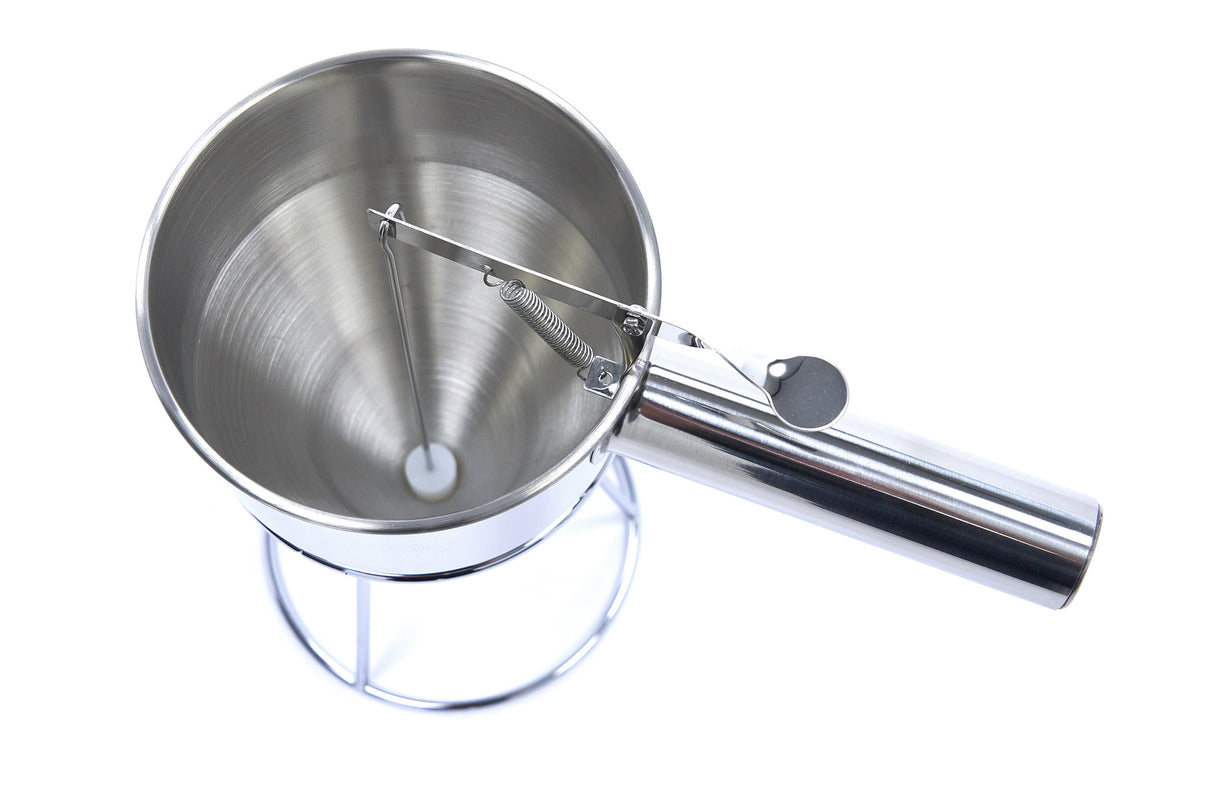 Maxima  Batter Dispenser - 1,3L - Stainless Steel - incl Dosing Button  - 09374160