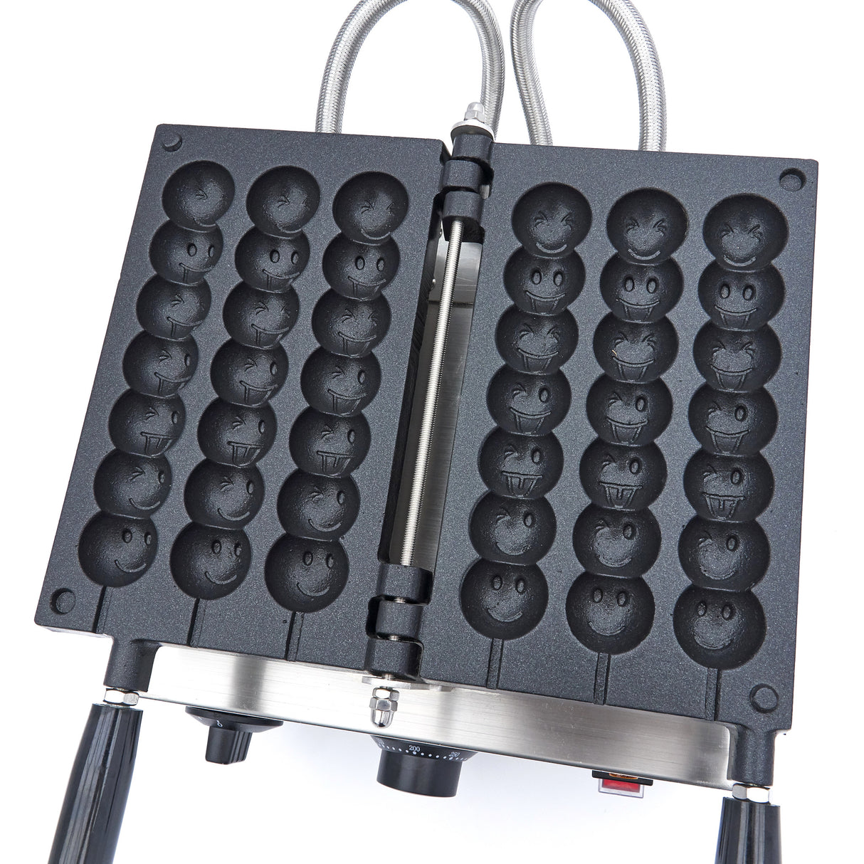 Maxima  Waffle Maker - 3 Lollies - Emojis on Sticks  - 09374192