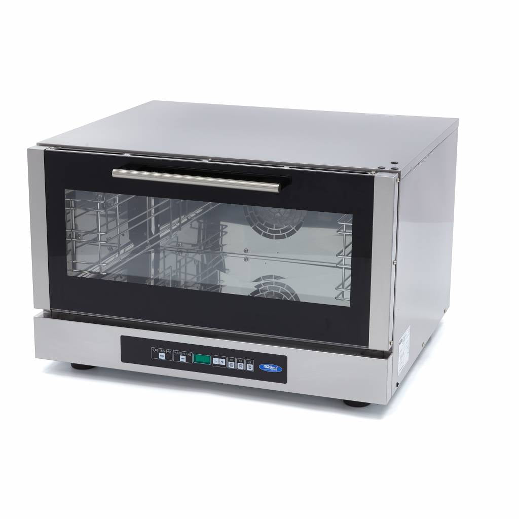 Maxima Combi Stoomoven - Geschikt voor 3 x 1/1 GN-trays - Digitaal display - 08560350