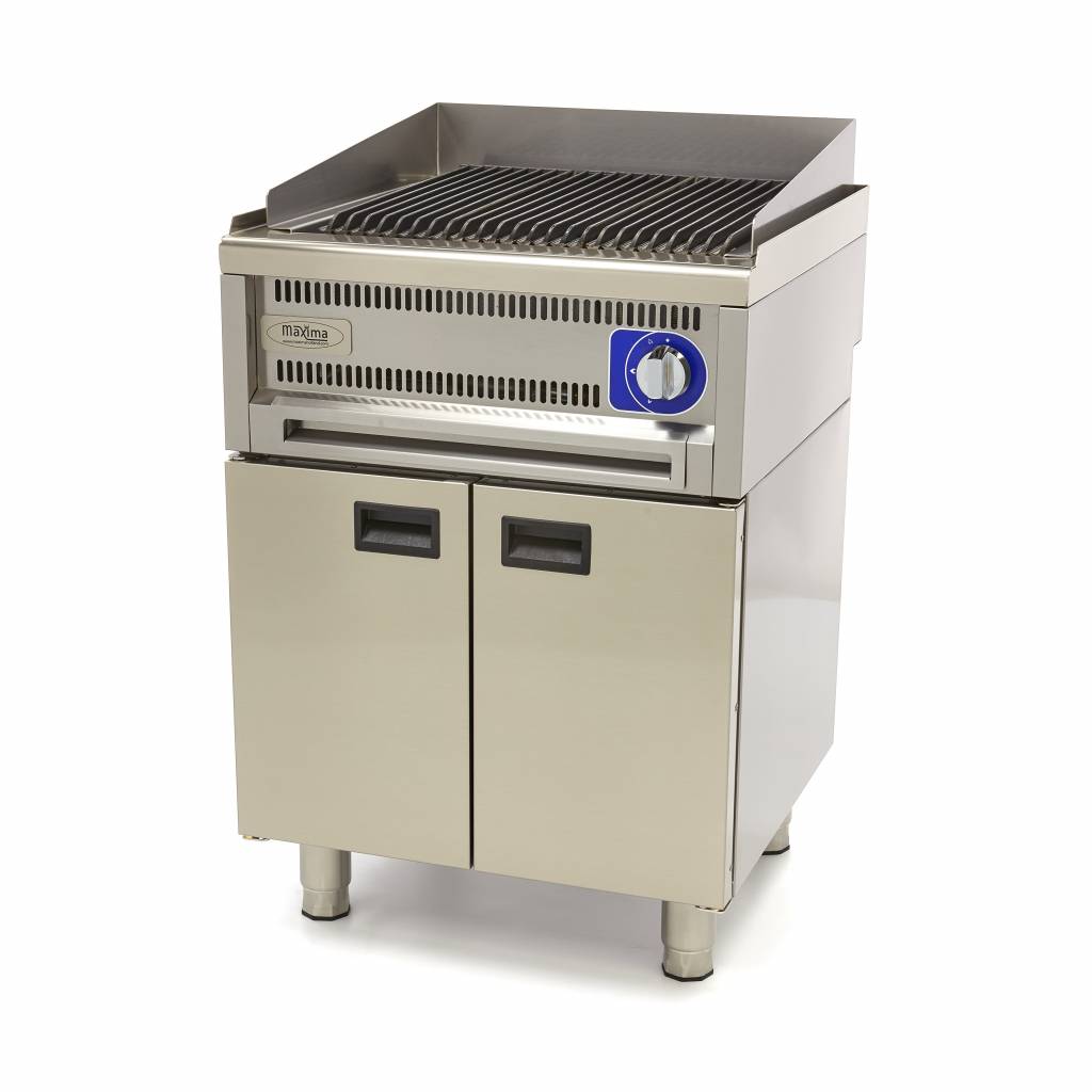 Maxima Commercial Grade Chargrill - Dubbele eenheid - 60 cm diep - Gas - 09391570