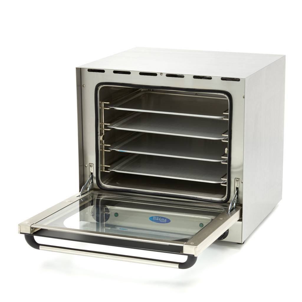 Maxima  Convection Oven - Fits 4 Trays - Built-in Timer - up to 300°C  - 09300420