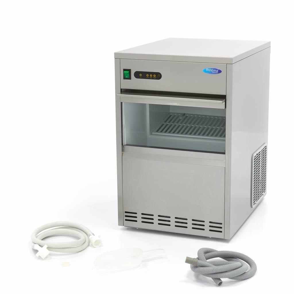 Maxima  Ice Machine - 45kg/day - Bullet Cubes - Air Cooled  - 09300129