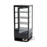 Maxima Kühlschrank-Vitrine – 78 l – 43 cm – Schwarz – 09400806