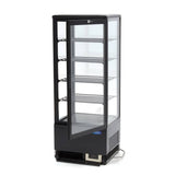 Maxima Kühlschrank-Vitrine – 98 l – 43 cm – Schwarz – 09400811