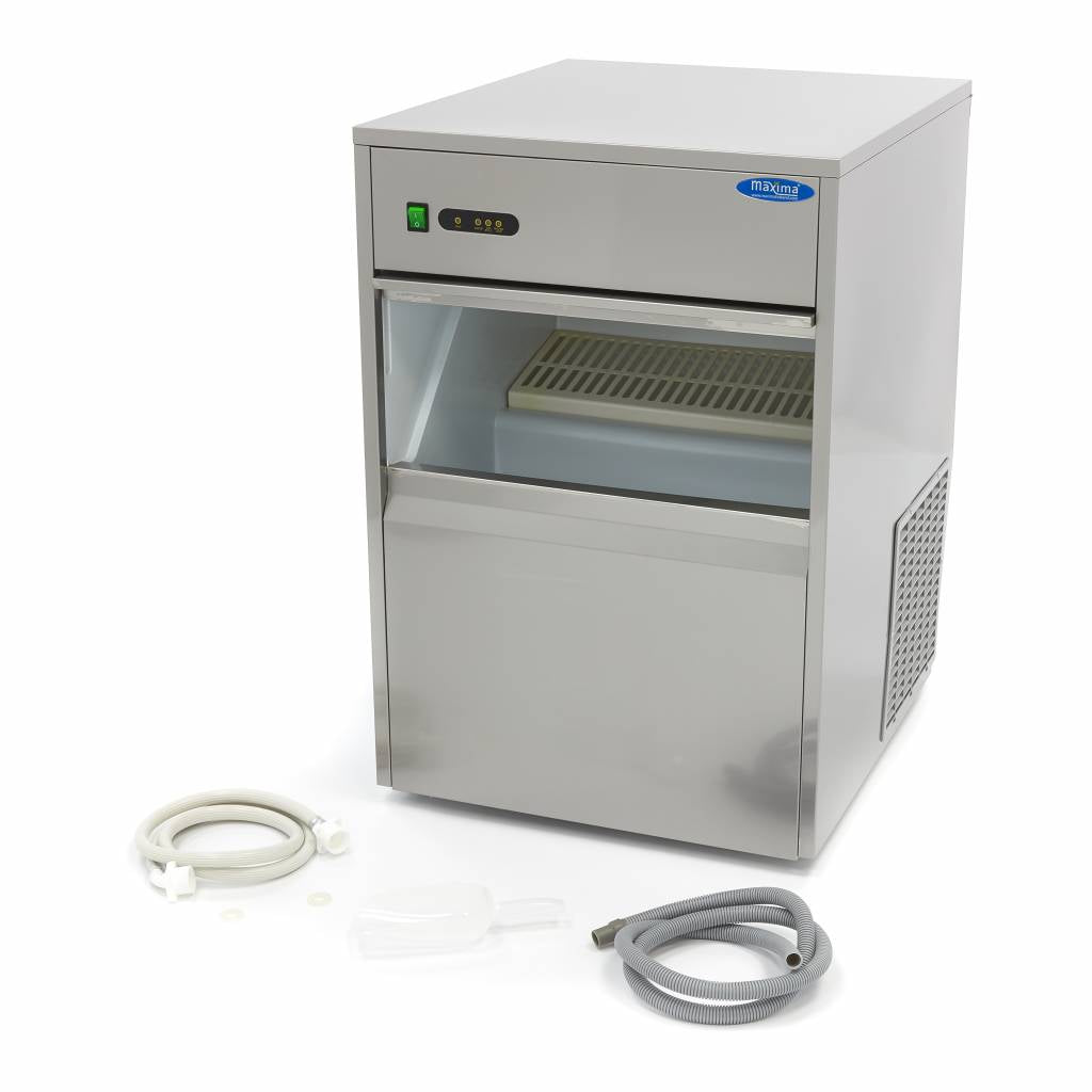 Maxima  Ice Machine - 28kg/day - Bullet Cubes - Air Cooled  - 09300126