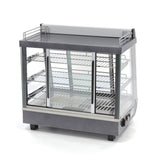 Maxima Beheizte Speisenvitrine - 96L - 67,5cm - 3 Regale - 09400785