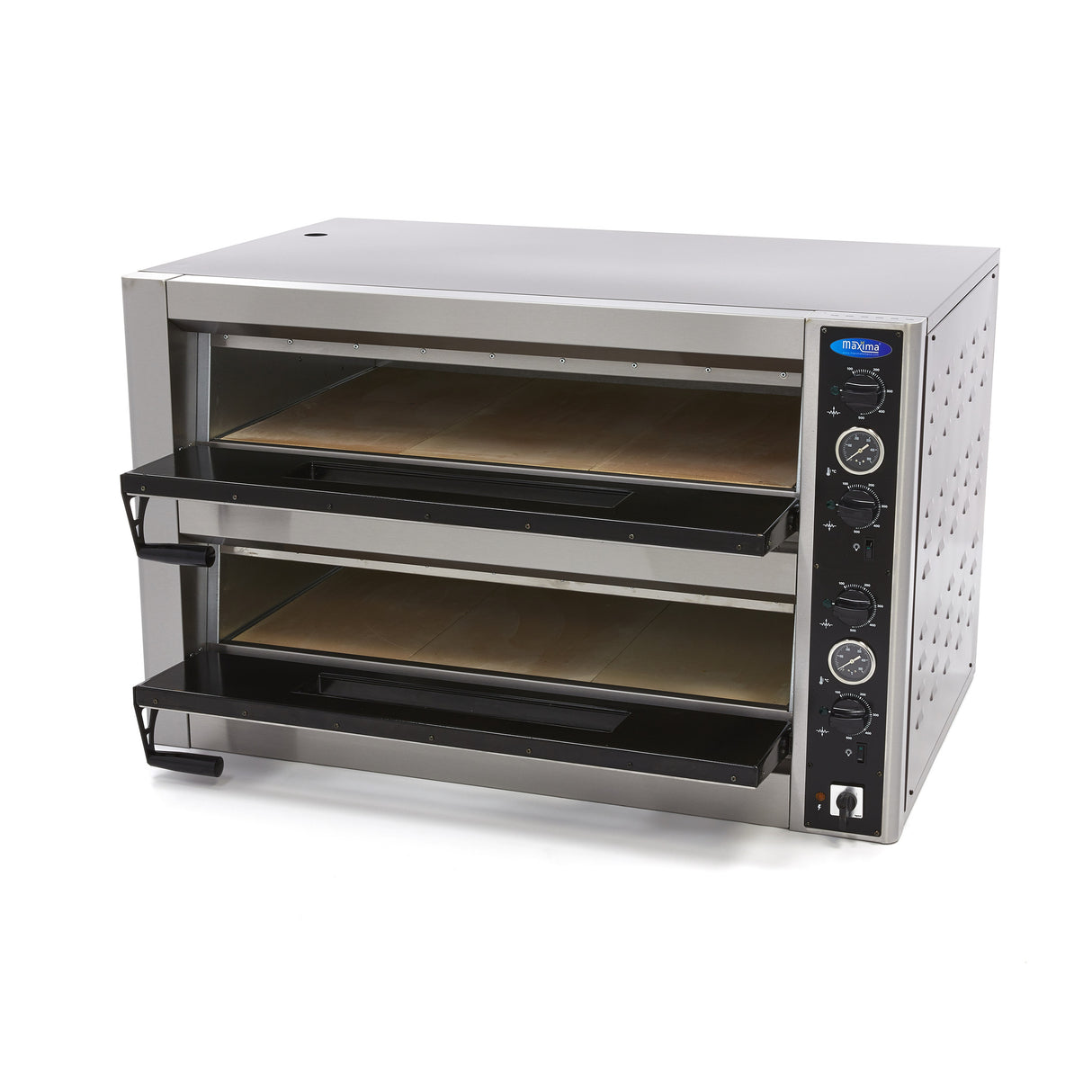 Maxima Pizza Oven - Geschikt voor 12 x Ø30cm Pizza's - Dubbeldeks - 09370050