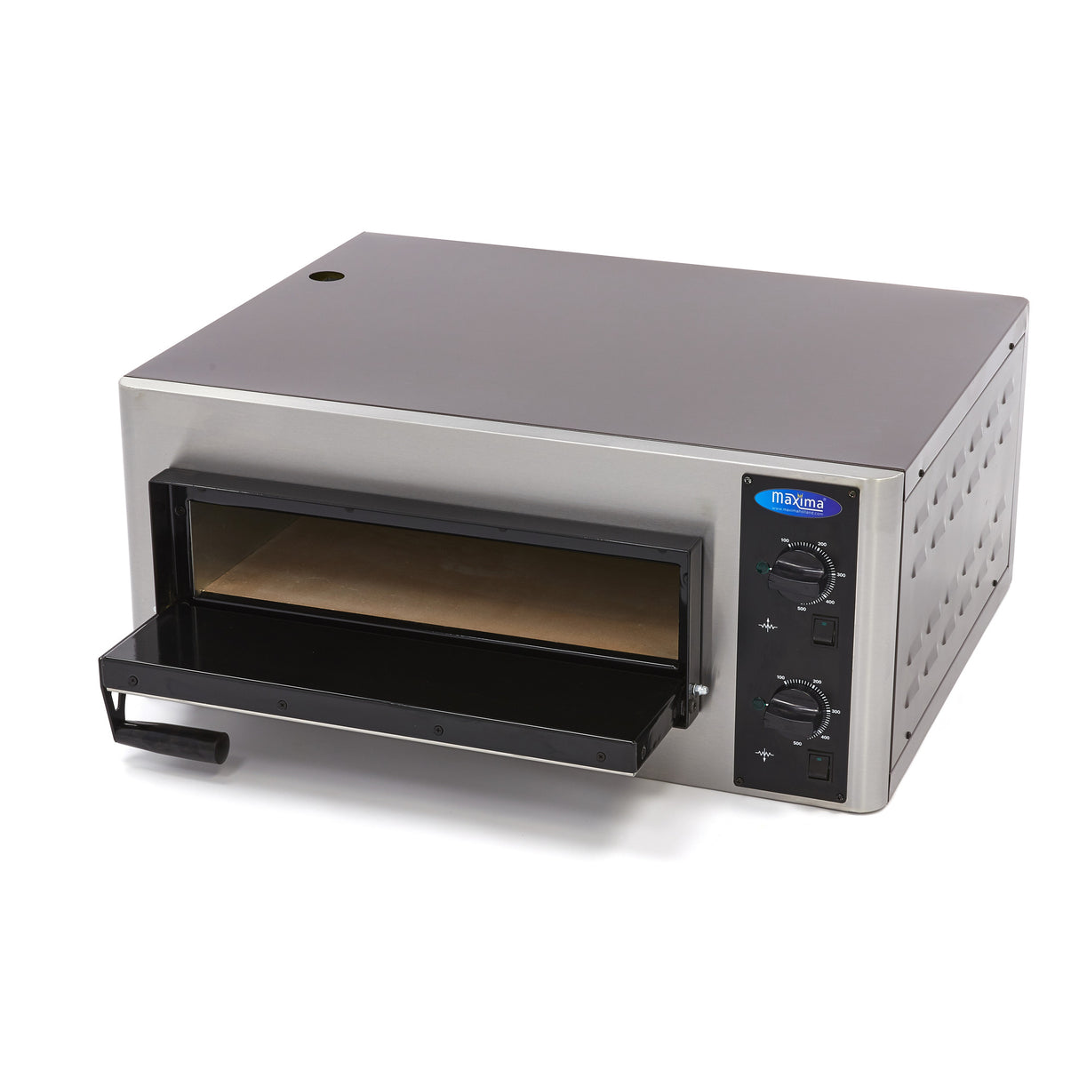 Maxima Pizza Oven - Geschikt voor 4 x Ø25cm Pizza's - 400V - 09370000