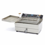 Maxima  Deep Fryer - 20L - 1 Basket - with Drain Tap  - 09365020