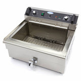 Maxima  Deep Fryer - 30L - 1 Basket - with Drain Tap  - 09365021