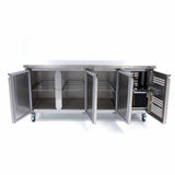 Maxima Counter Koelkast - 465L - 180cm - 3 Deuren - 09400405