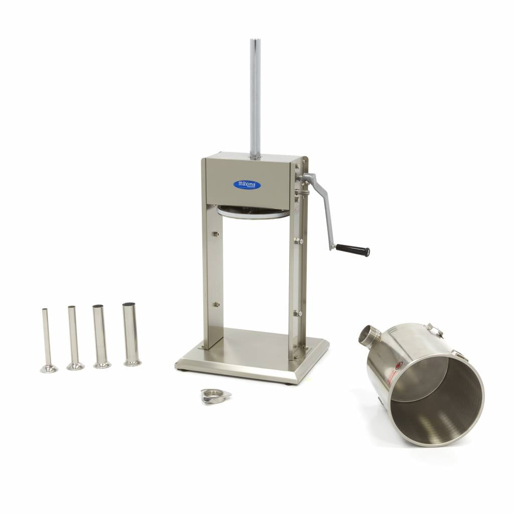 Maxima  Sausage Stuffer - 10L - Vertical - incl 4 Filling Tubes  - 09300463