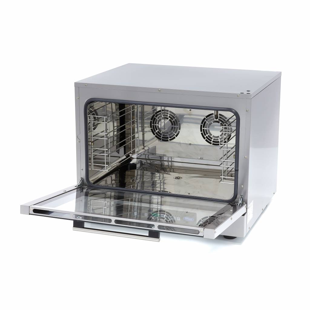 Maxima Combi Stoomoven - Geschikt voor 4 x 1/1 GN-schalen - Digitaal display - 400V - 08560450