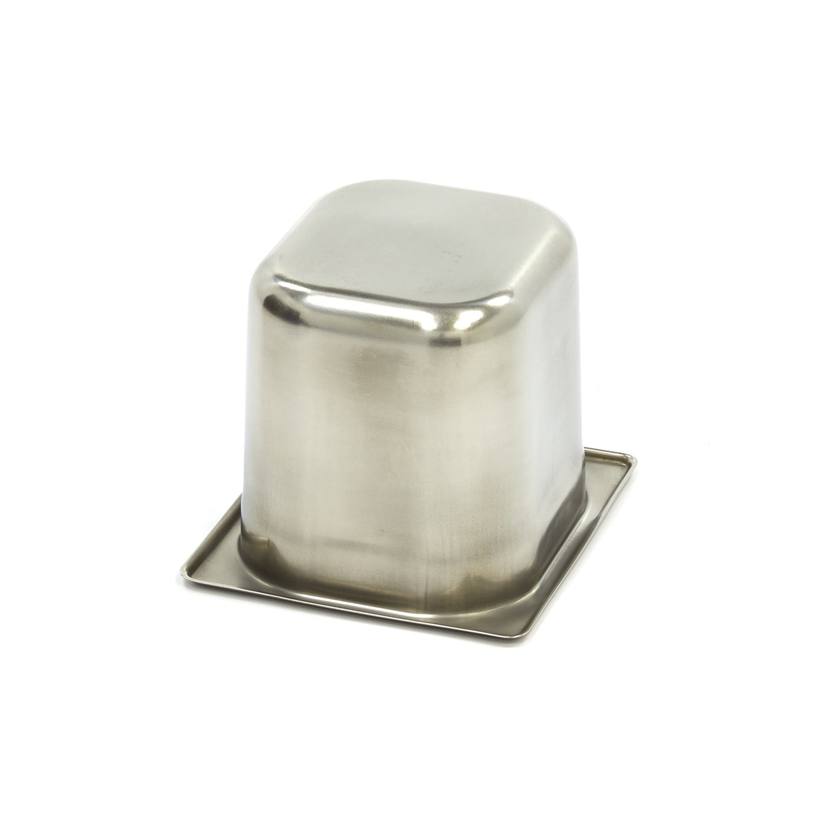 Maxima  Gastronorm Container - 1/6 GN - 15cm Deep - Stainless Steel  - 09367540